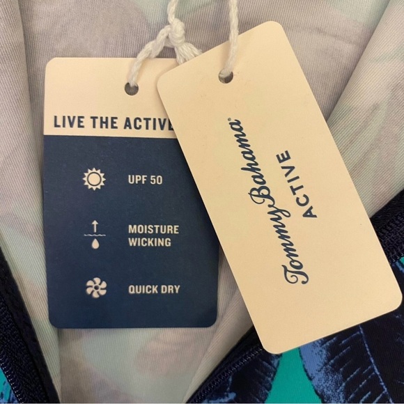 Tommy Bahama Womens Golf Tennis Paddle Long Sleeve 1/4 Zip Jacket Size XS - NWT - Picture 11 of 12